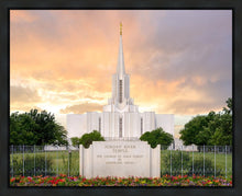 Load image into Gallery viewer, Jordan River Summer Sunset Gallery Wrap