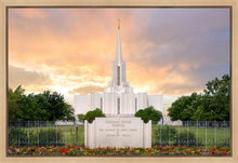 Load image into Gallery viewer, Jordan River Summer Sunset Gallery Wrap
