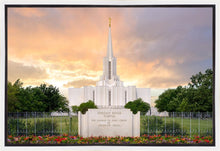 Load image into Gallery viewer, Jordan River Summer Sunset Gallery Wrap