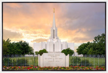 Load image into Gallery viewer, Jordan River Summer Sunset Gallery Wrap