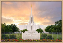 Load image into Gallery viewer, Jordan River Summer Sunset Gallery Wrap