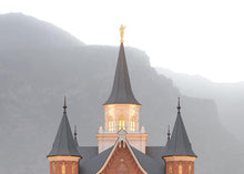 Load image into Gallery viewer, Provo City Center Morning Fog