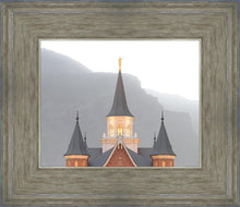 Load image into Gallery viewer, Provo City Center Morning Fog