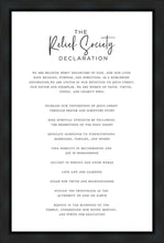 Load image into Gallery viewer, The Relief Society Declaration