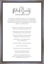 Load image into Gallery viewer, The Relief Society Declaration