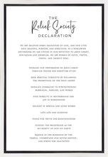 Load image into Gallery viewer, The Relief Society Declaration