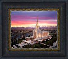 Load image into Gallery viewer, Oquirrh Mountain Pink Sunset Aerial