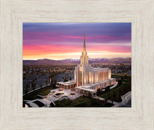 Load image into Gallery viewer, Oquirrh Mountain Pink Sunset Aerial