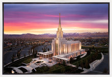 Load image into Gallery viewer, Oquirrh Mountain Pink Sunset Aerial
