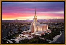 Load image into Gallery viewer, Oquirrh Mountain Pink Sunset Aerial