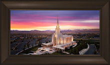 Load image into Gallery viewer, Oquirrh Mountain Pink Sunset Aerial