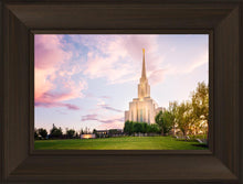 Load image into Gallery viewer, Oquirrh Mountain Pastel Sunset