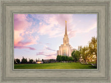 Load image into Gallery viewer, Oquirrh Mountain Pastel Sunset