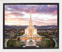 Load image into Gallery viewer, Oquirrh Mountain Aerial Sunset