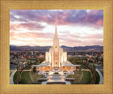 Load image into Gallery viewer, Oquirrh Mountain Aerial Sunset