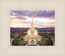 Load image into Gallery viewer, Oquirrh Mountain Aerial Sunset