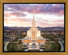 Load image into Gallery viewer, Oquirrh Mountain Aerial Sunset