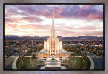 Load image into Gallery viewer, Oquirrh Mountain Aerial Sunset