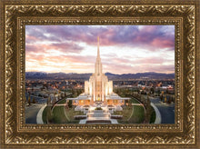 Load image into Gallery viewer, Oquirrh Mountain Aerial Sunset