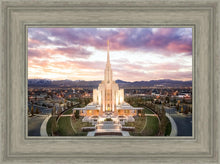 Load image into Gallery viewer, Oquirrh Mountain Aerial Sunset