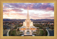 Load image into Gallery viewer, Oquirrh Mountain Aerial Sunset