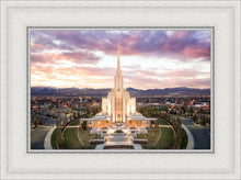 Load image into Gallery viewer, Oquirrh Mountain Aerial Sunset