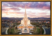 Load image into Gallery viewer, Oquirrh Mountain Aerial Sunset