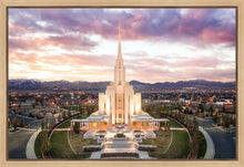 Load image into Gallery viewer, Oquirrh Mountain Aerial Sunset