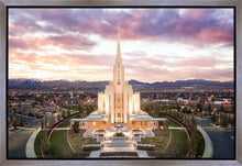 Load image into Gallery viewer, Oquirrh Mountain Aerial Sunset