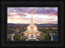 Load image into Gallery viewer, Oquirrh Mountain Aerial Sunset