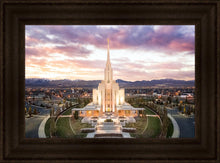 Load image into Gallery viewer, Oquirrh Mountain Aerial Sunset