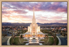Load image into Gallery viewer, Oquirrh Mountain Aerial Sunset