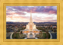 Load image into Gallery viewer, Oquirrh Mountain Aerial Sunset