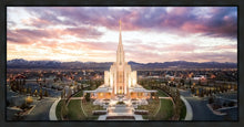 Load image into Gallery viewer, Oquirrh Mountain Aerial Sunset