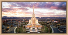 Load image into Gallery viewer, Oquirrh Mountain Aerial Sunset