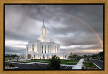 Load image into Gallery viewer, Orem Rainbow Sunrise Large Wall Art
