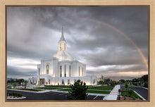 Load image into Gallery viewer, Orem Rainbow Sunrise Large Wall Art