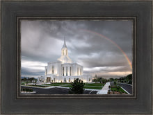 Load image into Gallery viewer, Orem Rainbow Sunrise Large Wall Art