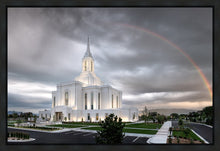 Load image into Gallery viewer, Orem Rainbow Sunrise Large Wall Art
