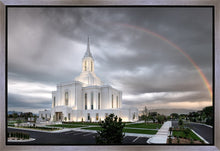 Load image into Gallery viewer, Orem Rainbow Sunrise Large Wall Art