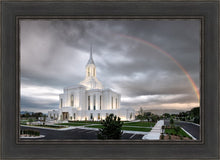 Load image into Gallery viewer, Orem Rainbow Sunrise Large Wall Art