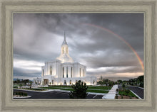 Load image into Gallery viewer, Orem Rainbow Sunrise Large Wall Art