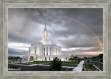 Load image into Gallery viewer, Orem Rainbow Sunrise Large Wall Art