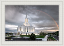 Load image into Gallery viewer, Orem Rainbow Sunrise Large Wall Art