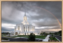 Load image into Gallery viewer, Orem Rainbow Sunrise Large Wall Art