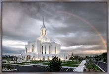 Load image into Gallery viewer, Orem Rainbow Sunrise Large Wall Art