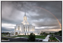 Load image into Gallery viewer, Orem Rainbow Sunrise Large Wall Art