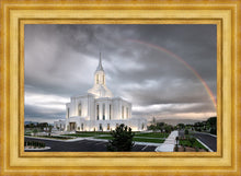Load image into Gallery viewer, Orem Rainbow Sunrise Large Wall Art
