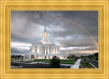Load image into Gallery viewer, Orem Rainbow Sunrise Large Wall Art