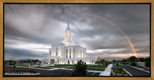 Load image into Gallery viewer, Orem Rainbow Sunrise Large Wall Art